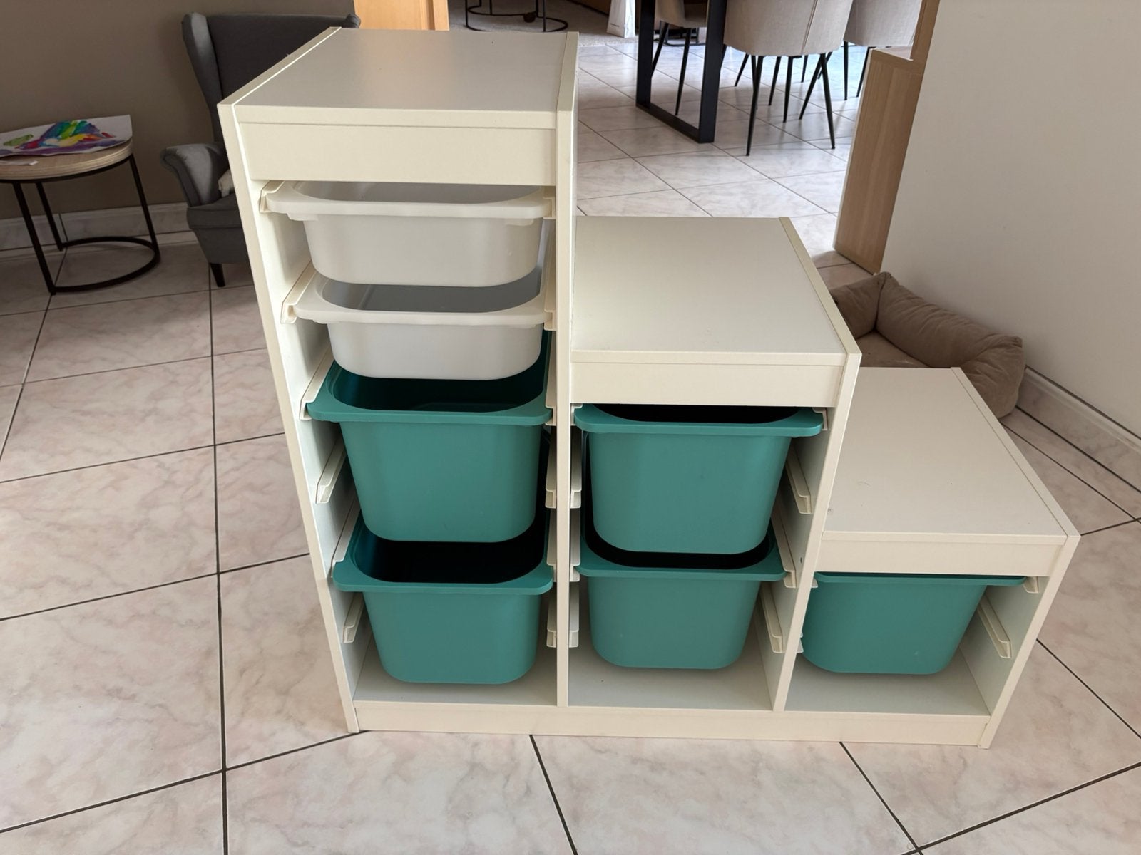 Ikea trofast kast, Huis en Inrichting, Kasten | Ladekasten, Ophalen, Gebruikt