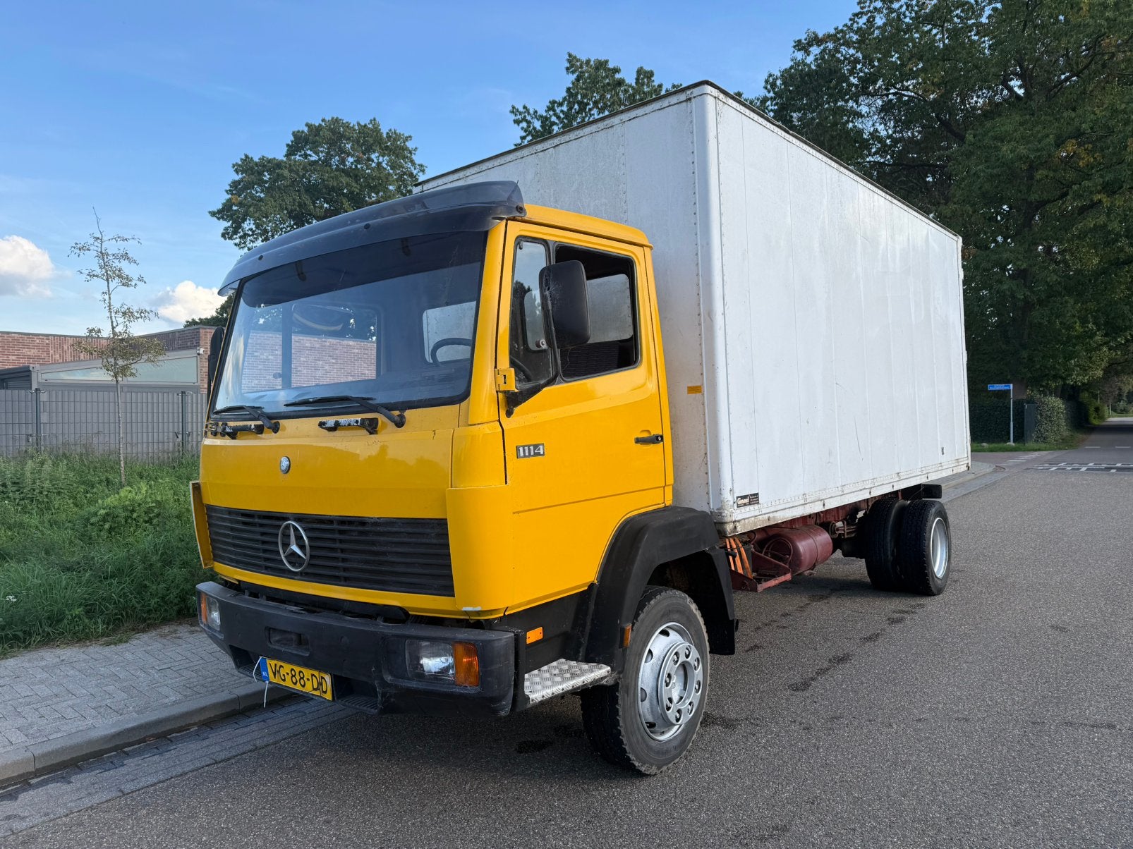 Mercedes 1114 Ecoliner OM362 6 Cil FULL STEEL 1989, Bedrijf, Te koop