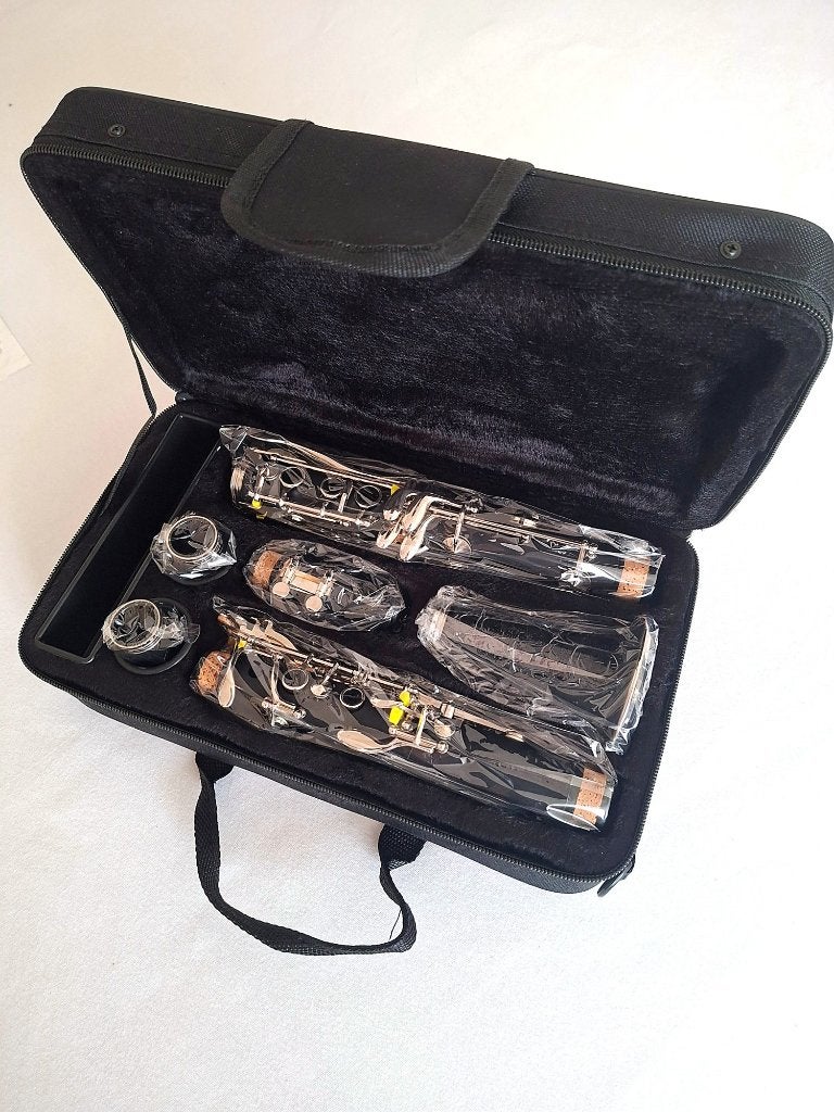 *NEUF* Clarinette en Sib + étui + accessoires, Musique & Instruments, Neuf, Clarinette en si bémol, Enlèvement ou Envoi, Avec valise