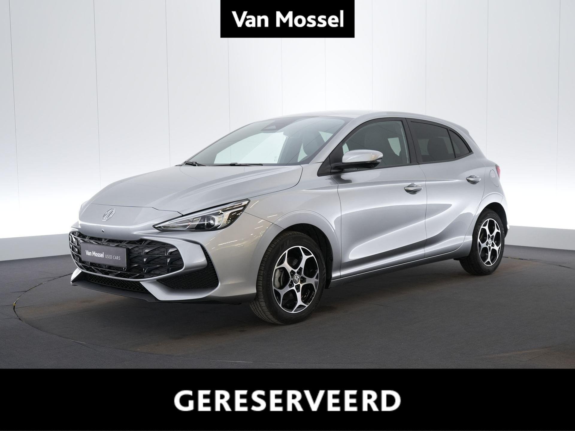 MG MG3 Hybrid+ Luxury, Auto's, Dealer onderhouden, Zwart, 4 cilinders, Bedrijf