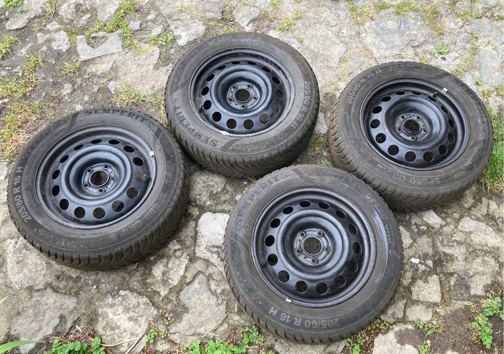 Winterbanden, Auto-onderdelen, Ophalen, Gebruikt, 16 inch, Band(en)