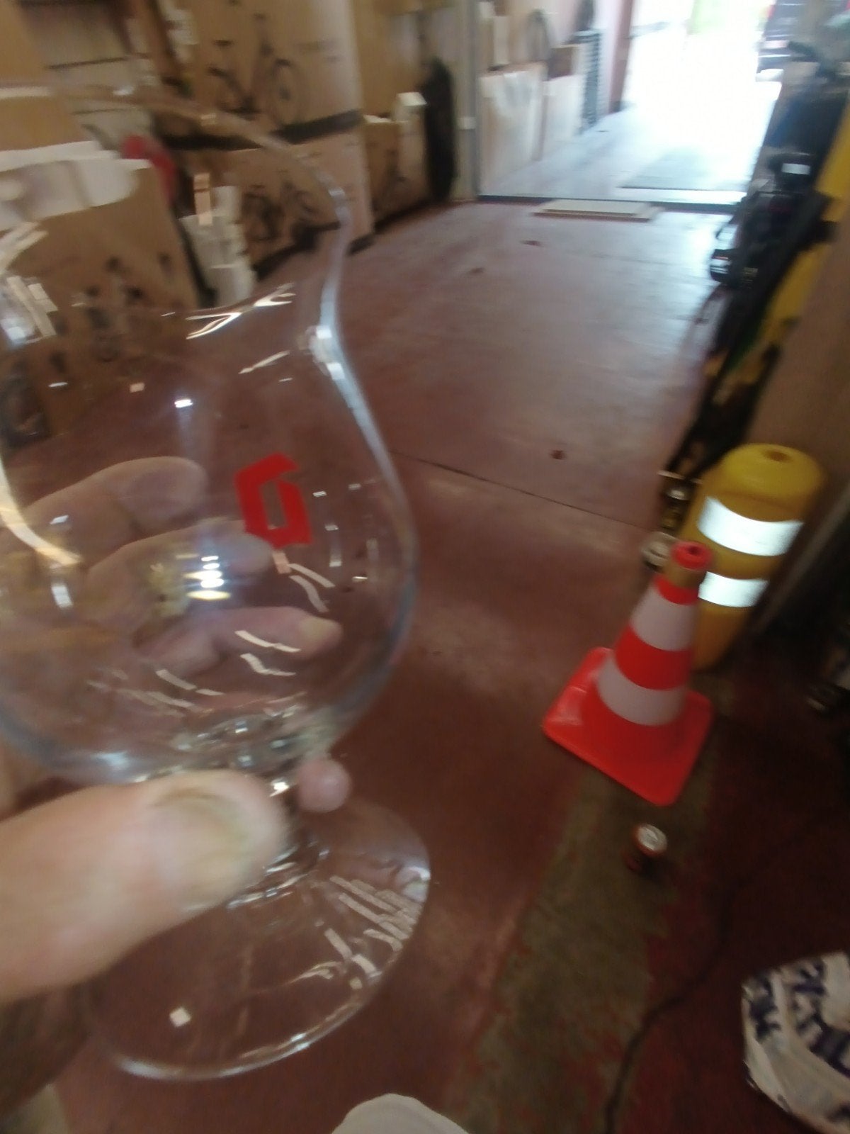 Duvel glas 150 j, Collections, Enlèvement, Comme neuf, Verre ou Verres, Duvel