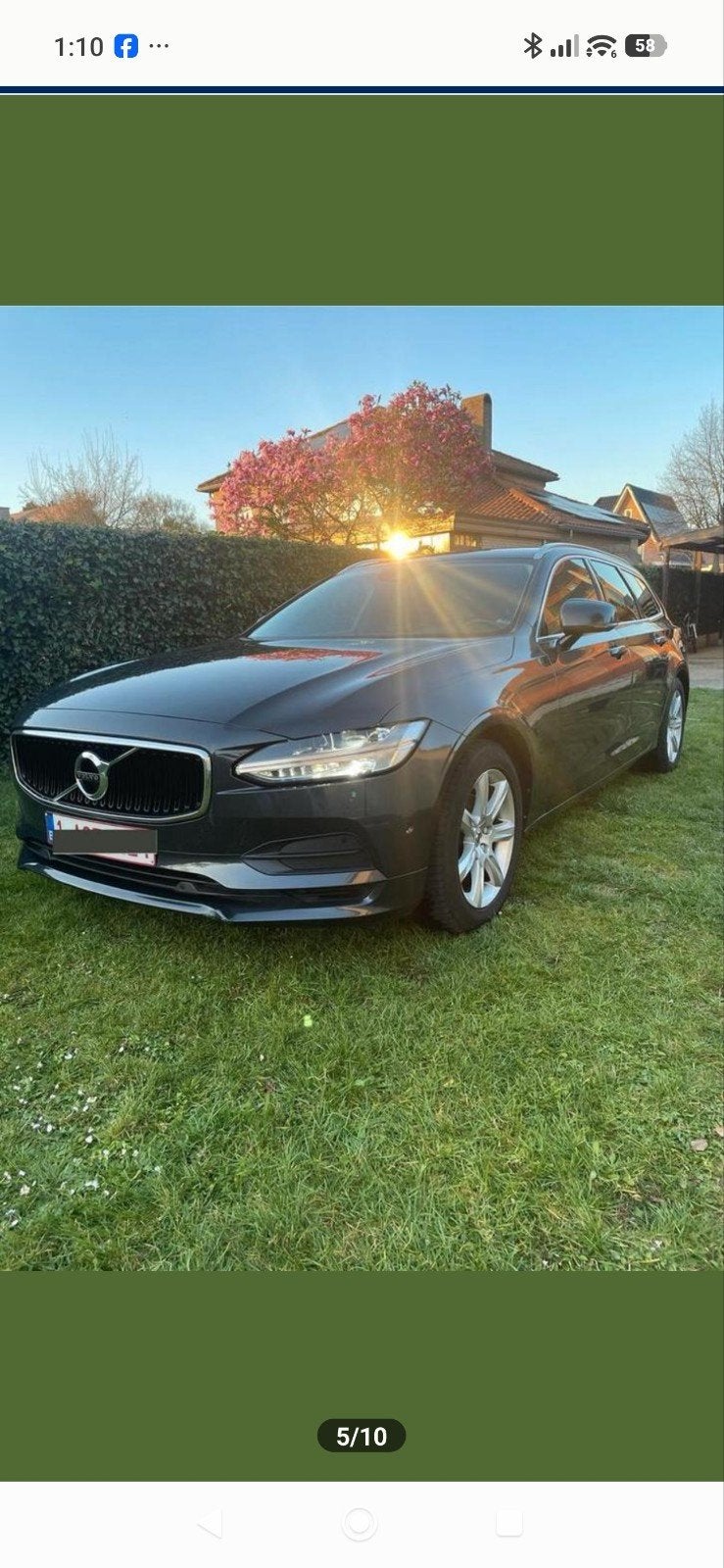 volvo v90 D3 diezel, Autos, Cuir, Achat, V90, Noir