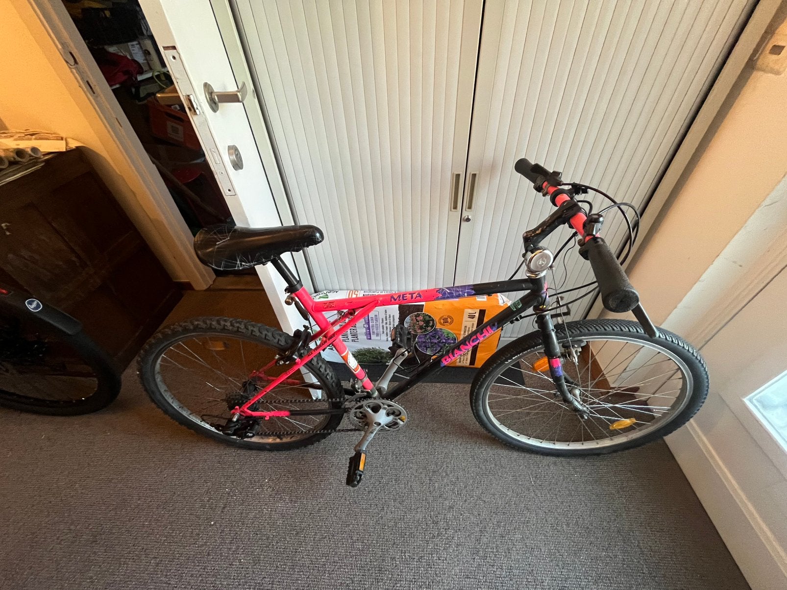 Fiets, Ophalen, Gebruikt, Aluminium, Velgrem