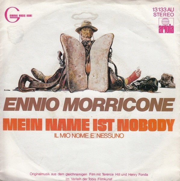 7" Ennio Morricone – Mein Name Ist Nobody, Cd's en Dvd's, Vinyl Singles, Gebruikt, Filmmuziek en Soundtracks, 7 inch, Ophalen of Verzenden