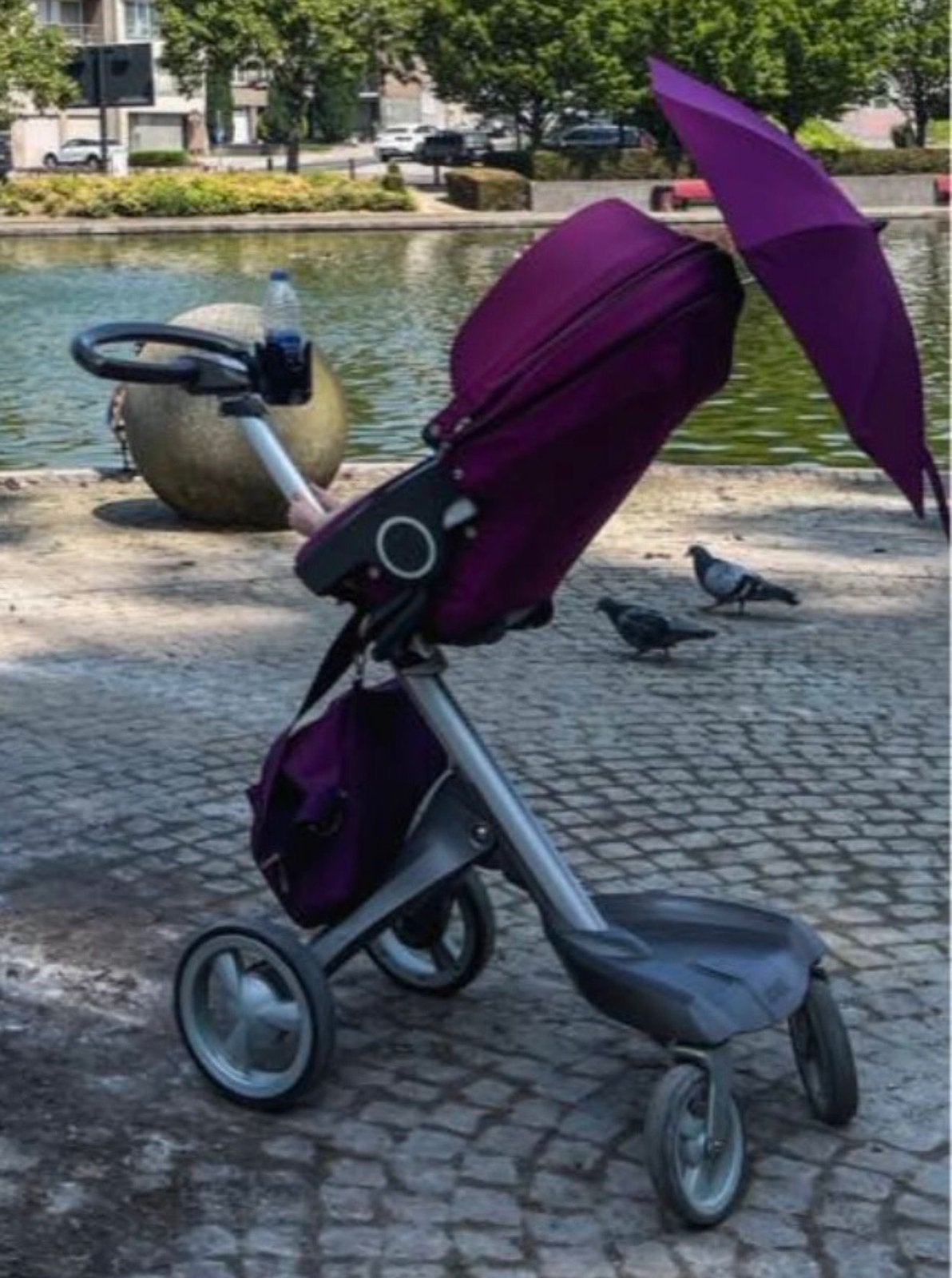 STOKKE XPLORY COMPLETE SET, Kinderen en Baby's, Buggy's, Ophalen, Zo goed als nieuw, Regenhoes