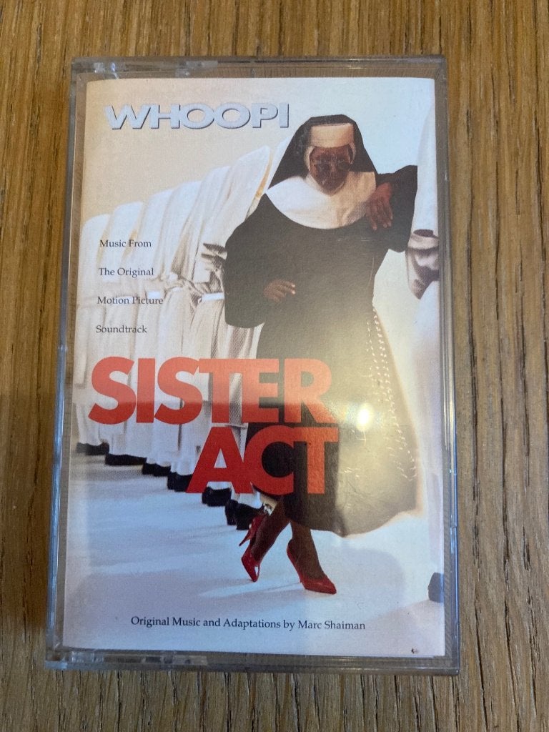 Cassette Sister Act (Whoopi), de originele soundtrack, Cd's en Dvd's, Cassettebandjes, Ophalen of Verzenden, Gebruikt