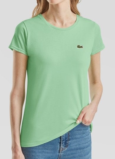 Lacoste T-shirt Dames 22 kleuren XS,S,M,L,XL,2XL Nieuw, Kleding | Dames, Overige kleuren, Maat 46/48 (XL) of groter, Nieuw, Ophalen of Verzenden