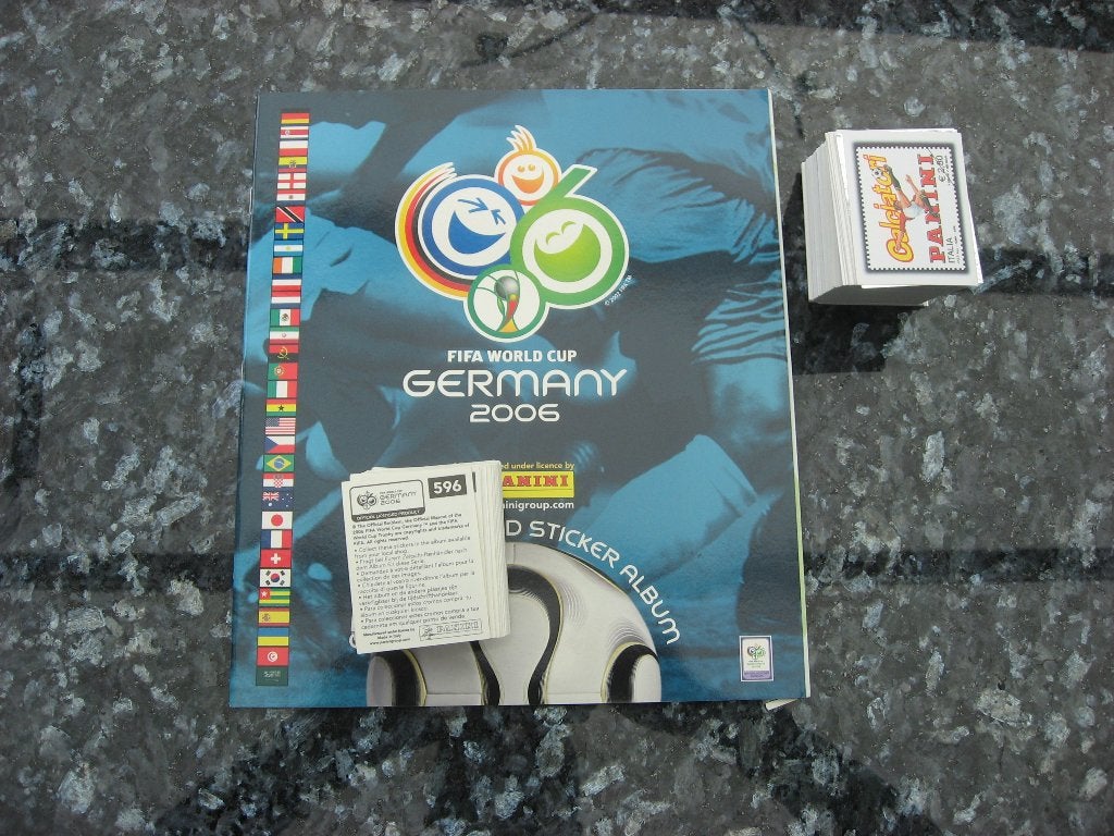 Set complet Panini Germany 2006, Enlèvement
