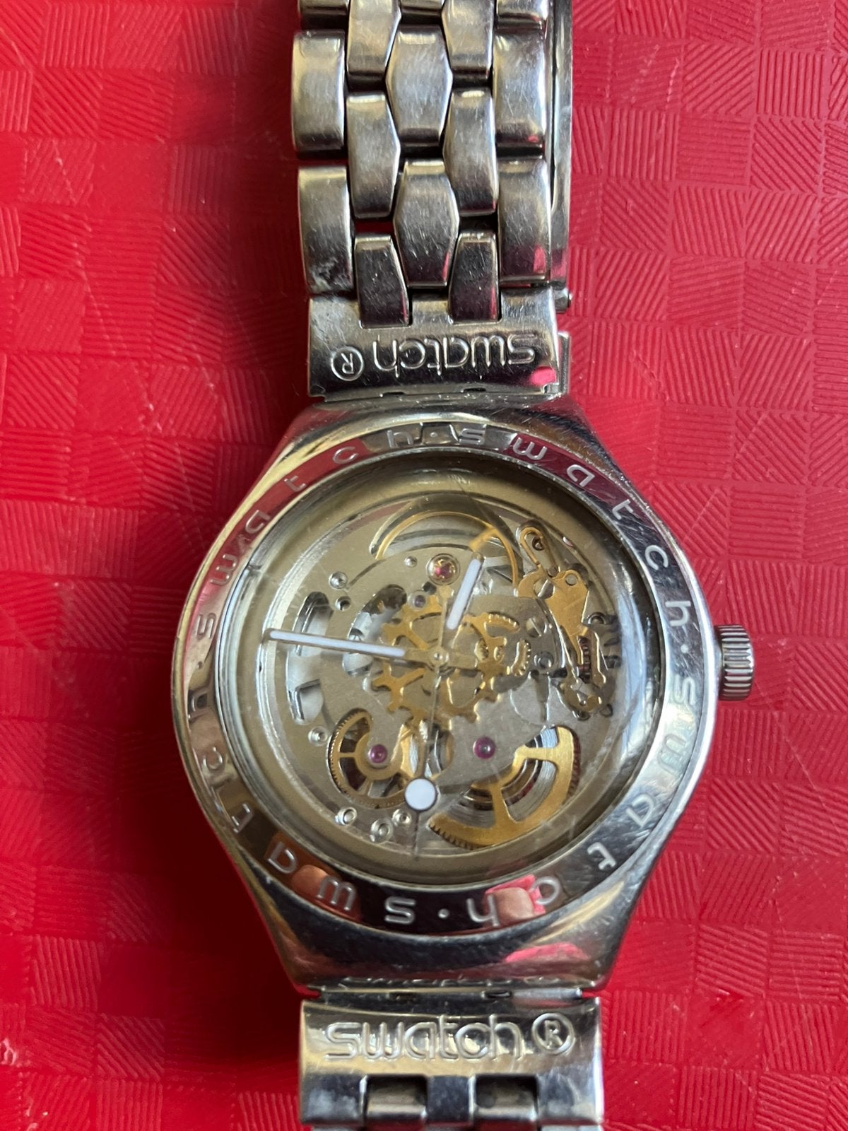 Swatch-horloge voor dames, Handtassen en Accessoires, Horloges | Dames, Ophalen of Verzenden, Zo goed als nieuw, Swatch