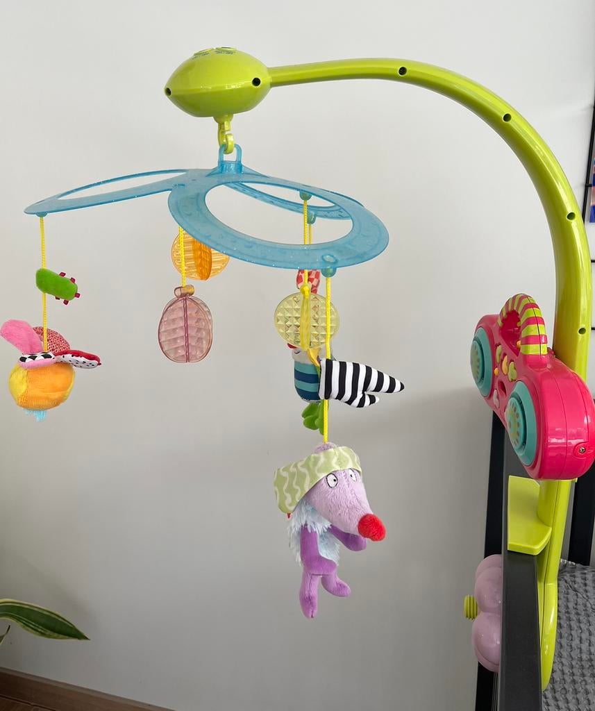Carrousel voor babypark, Ophalen of Verzenden, Gebruikt, Mobiel, Met licht