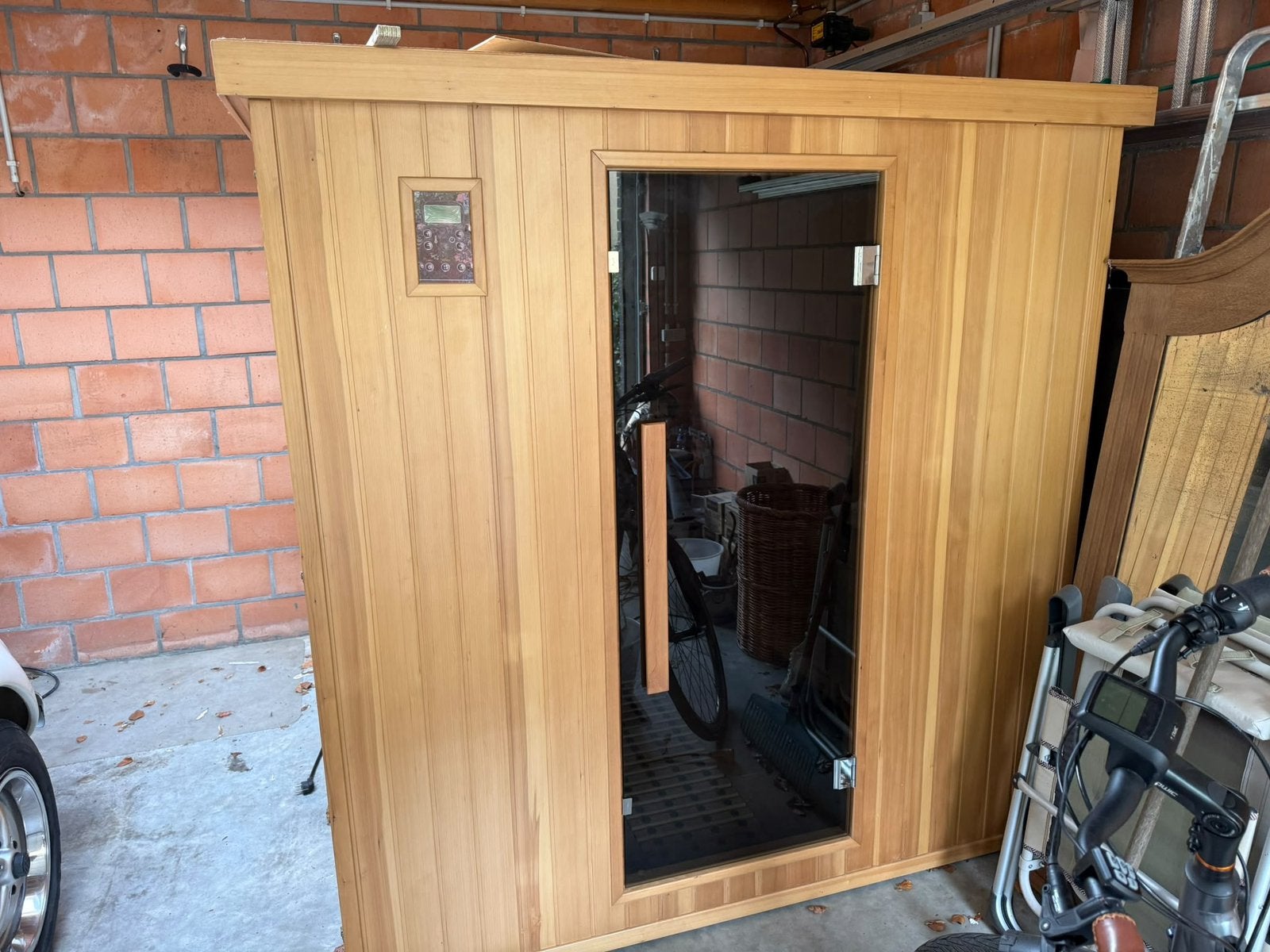 Sauna infrarood 2x2 meter nieuw, Ophalen, Zo goed als nieuw, Infrarood