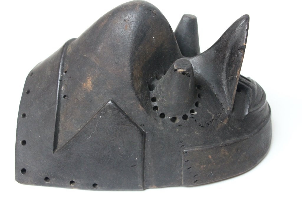 Afrikaans Antiek Kuba masker - Pwoom Itok, Hout, Afrika, Masker, 23 cm