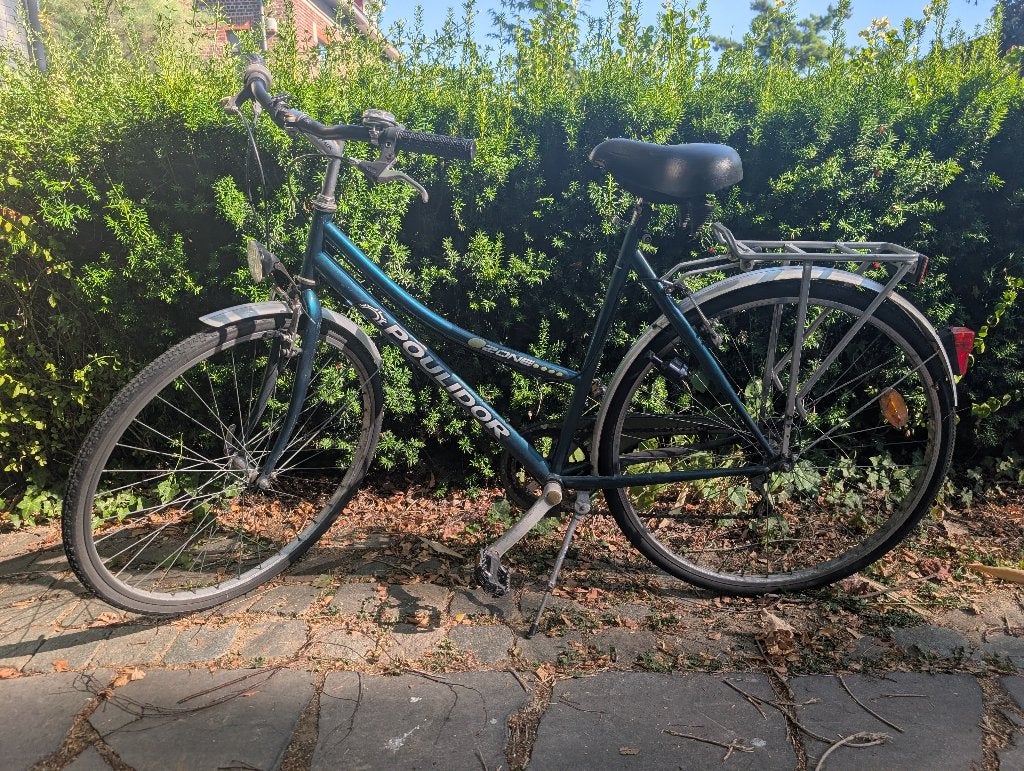 fiets (dames) - voor pendelen naar station of student, Fietsen en Brommers, Gebruikt, Velgrem, Versnellingen, Ophalen