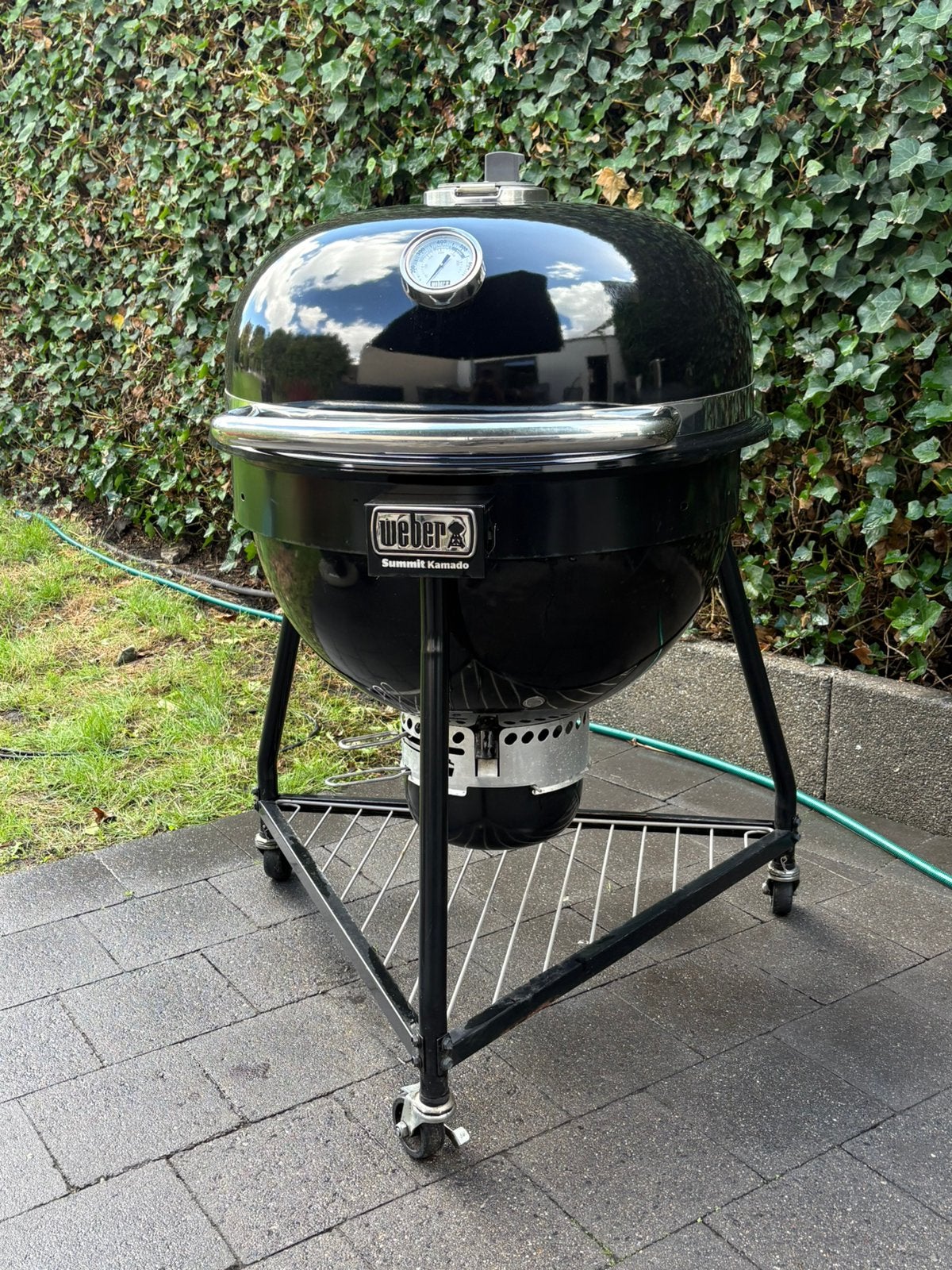 Weber summit kamado E6, Jardin & Terrasse, Barbecues au charbon de bois, Enlèvement, Comme neuf