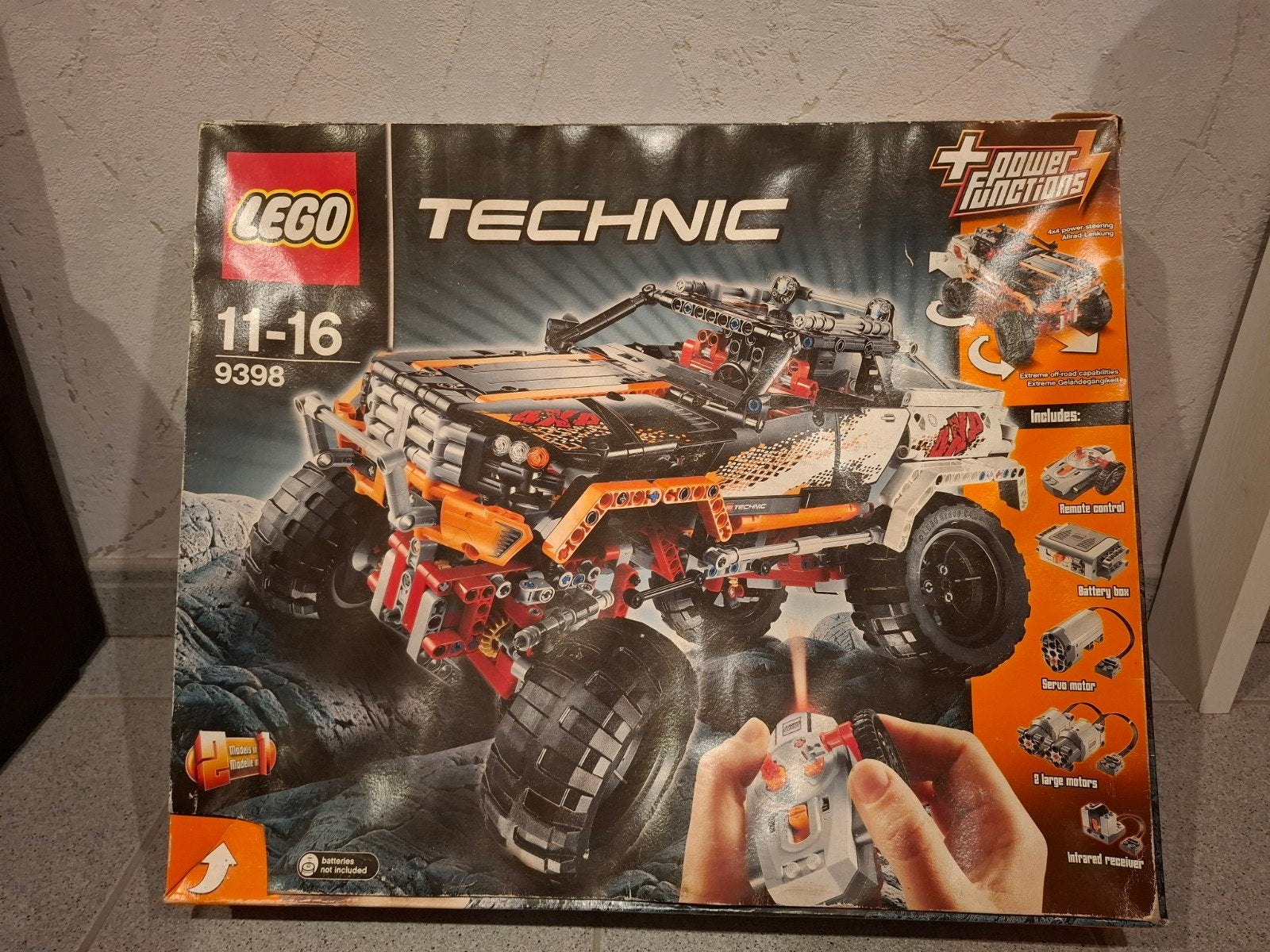 Lego technic 9398, Kinderen en Baby's, Ophalen, Lego, Zo goed als nieuw, Complete set