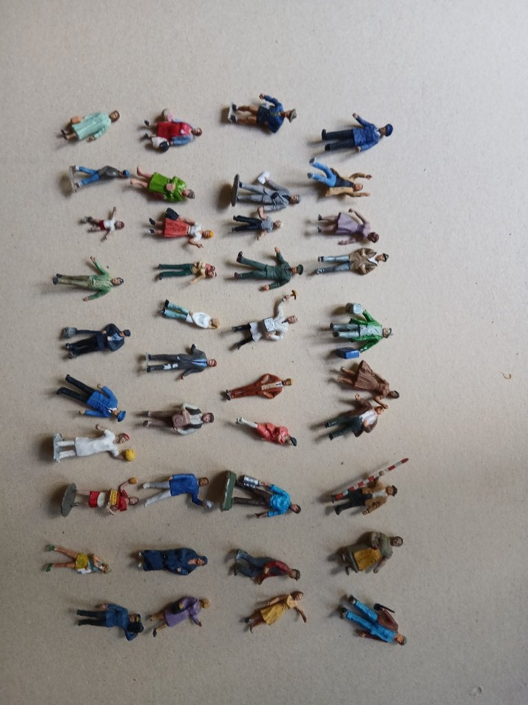 Chiffres Preiser en HO, Hobby & Loisirs créatifs, Trains miniatures | HO, Autres marques, Enlèvement ou Envoi, Comme neuf, Autres types