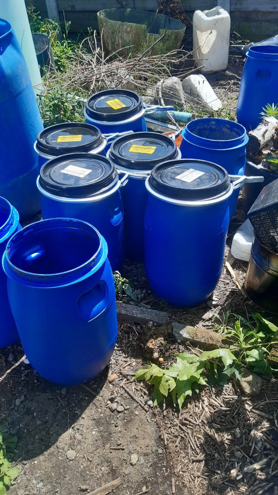 Voederton 35 liter, Jardin & Terrasse, Barils de pluie, Enlèvement