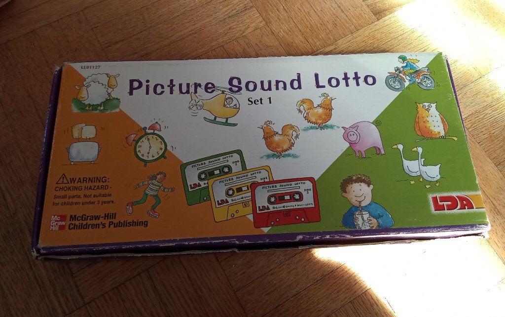 Jeux picture sound lotto, Enlèvement