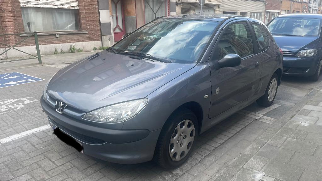 Peugeot 206 essence 2009, Auto's, 1360 cc, Bedrijf, Handgeschakeld, Zilver of Grijs