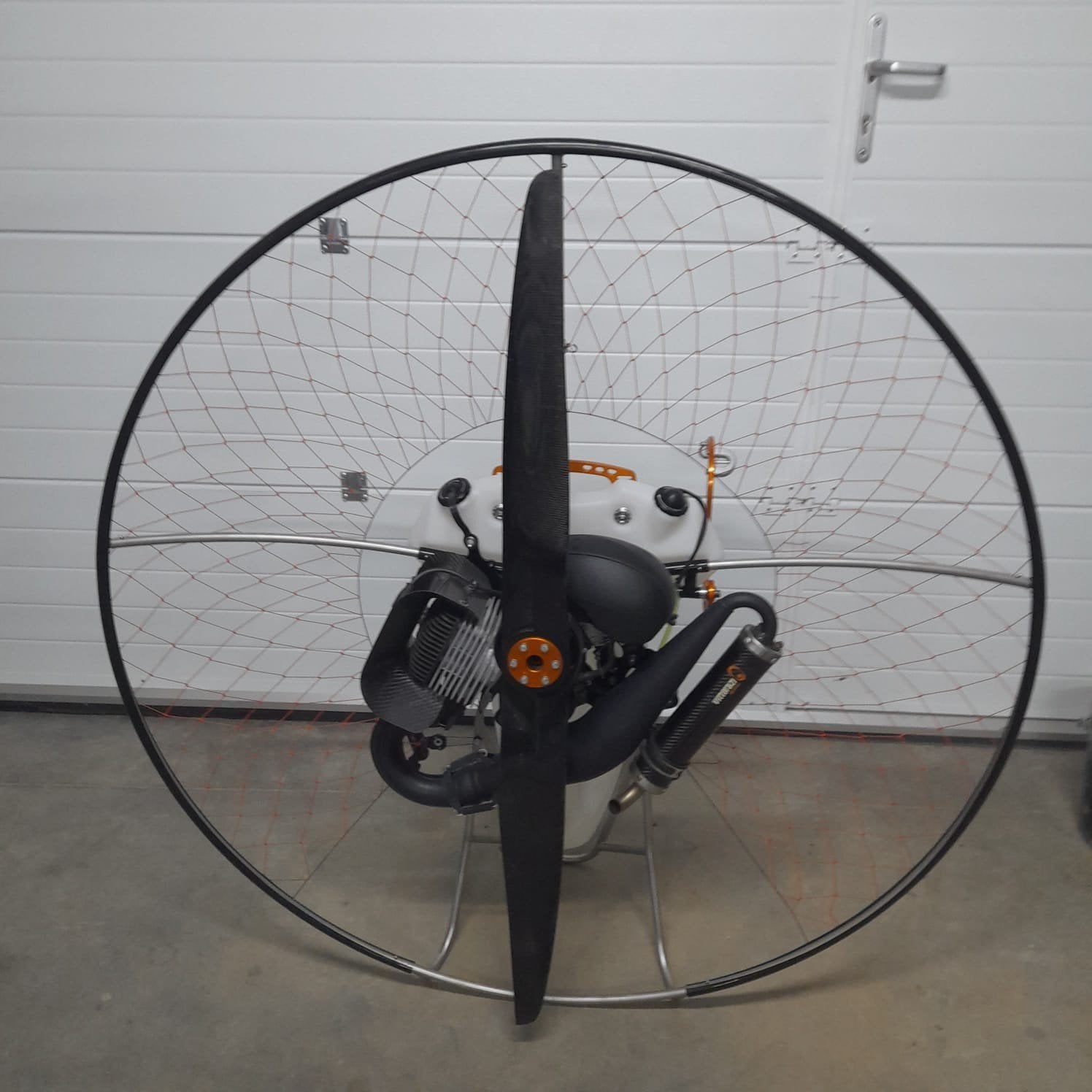 Paramoteur Evo Aviation RS2, Enlèvement, Paramoteur