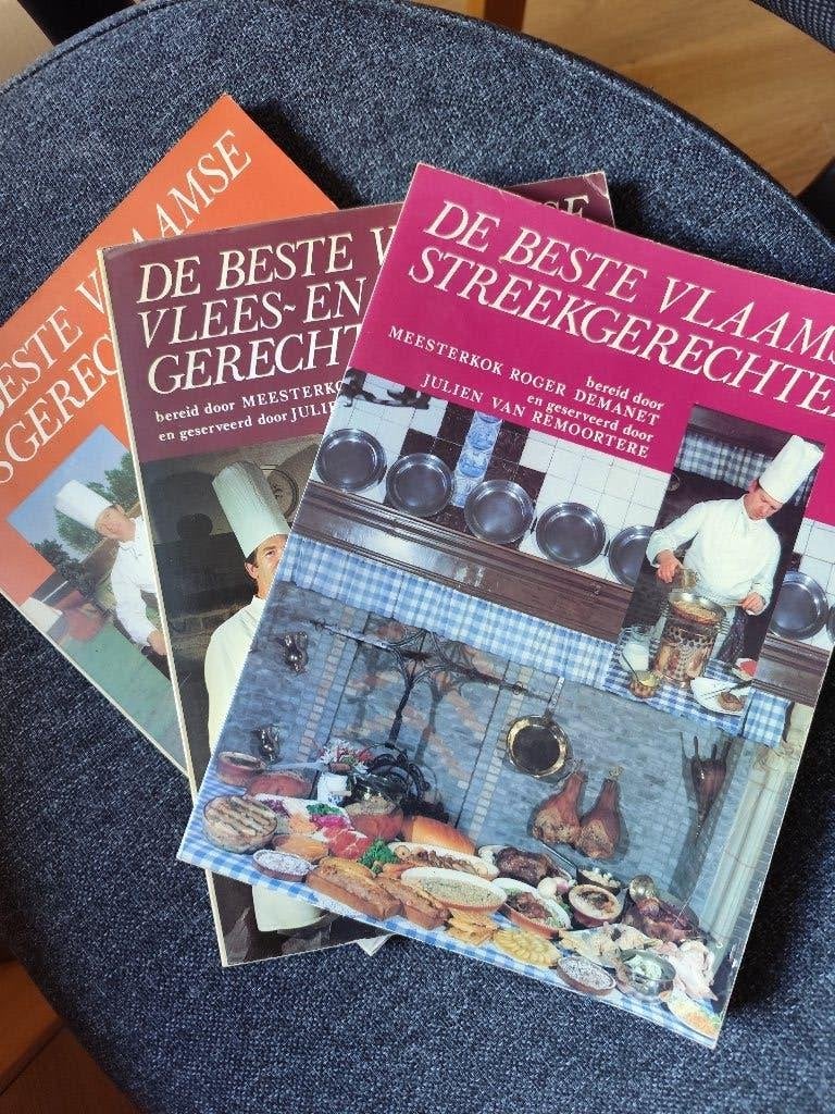 3 kookboeken DE BESTE VLAAMSE GERECHTEN, Boeken, Ophalen of Verzenden, Gelezen