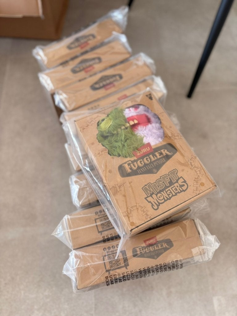 Fuggler Zuru knuffel - nieuw (10 st), Overige merken, Overige karakters, Geen, Geen