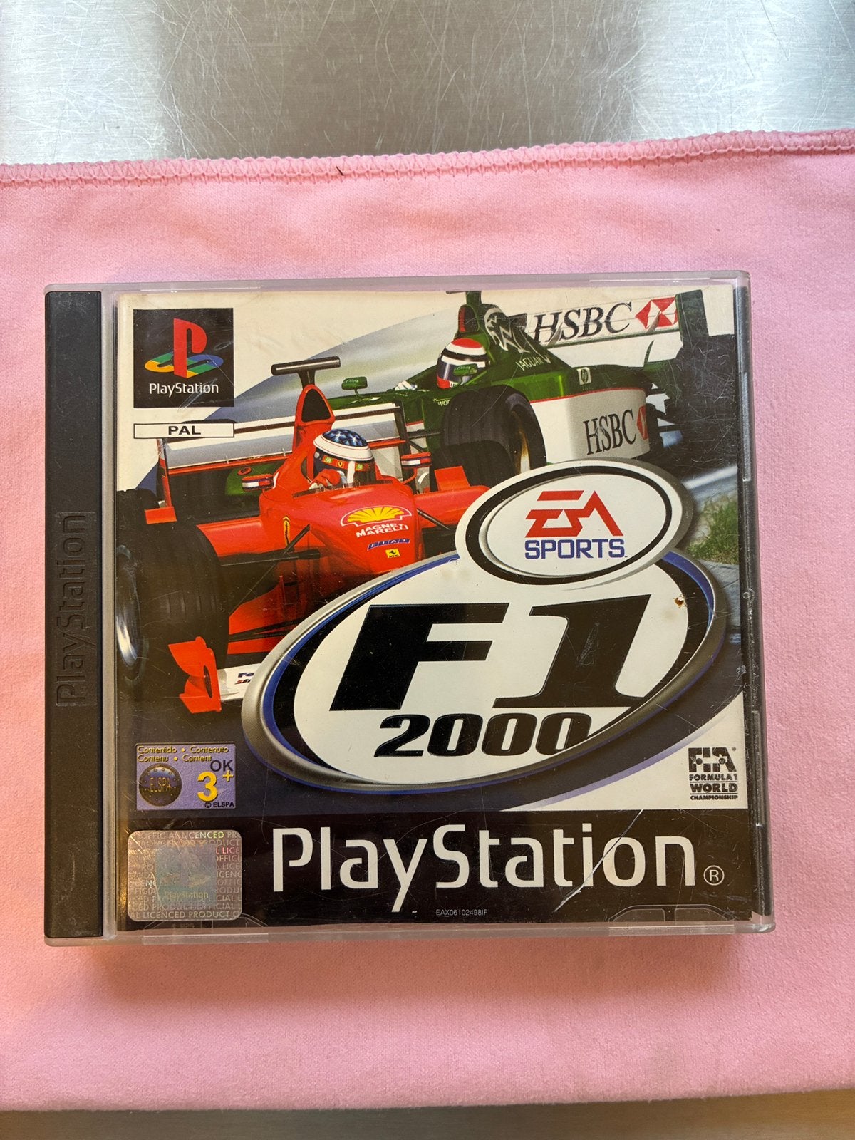 F1 2000 PlayStation 1 - Racegame EA Sports, Games en Spelcomputers, Games | Sony PlayStation 1, Verzenden, Zo goed als nieuw