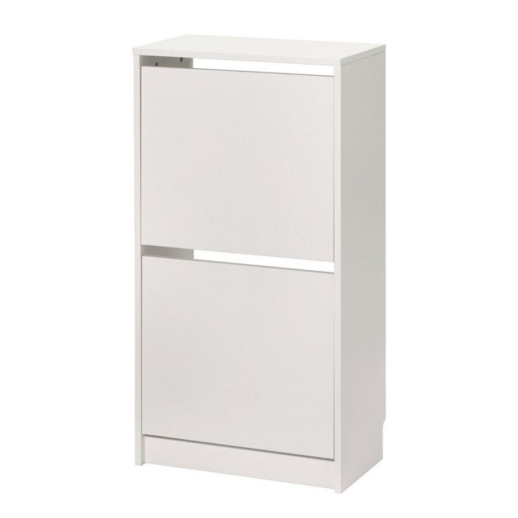 Prix négociable: meuble à chaussures IKEA blanc 2 casiers, Maison & Meubles, Enlèvement, Comme neuf
