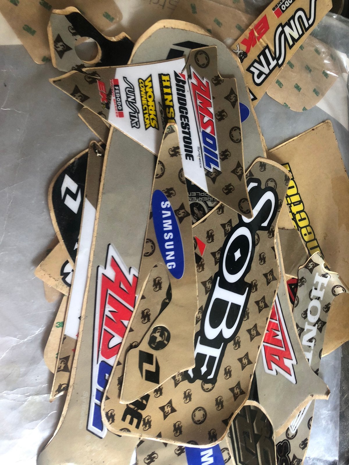 Honda crf stickerset sobe factory connection, Motoren, Ophalen of Verzenden