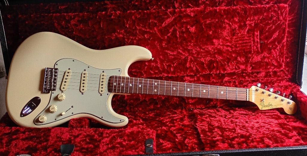 Fender Stratocaster American Original 60s, Musique & Instruments, Enlèvement ou Envoi, Comme neuf, Solid body, Fender