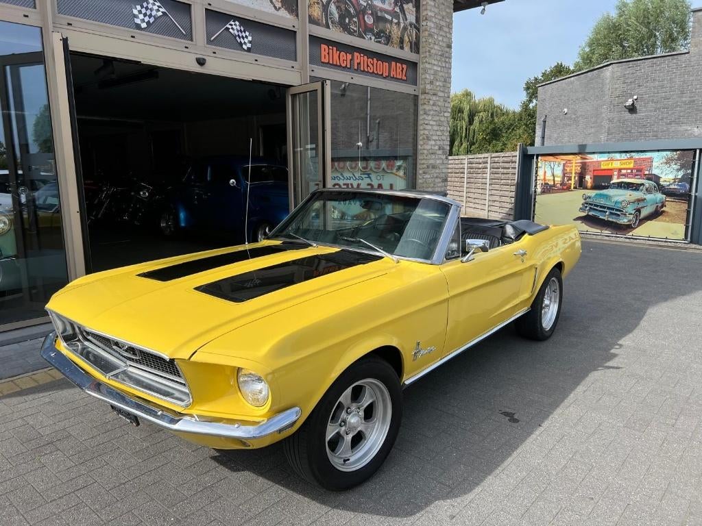 Ford Mustang cabriolet, Auto's, Automaat, 4 zetels, Zwart, Overige kleuren