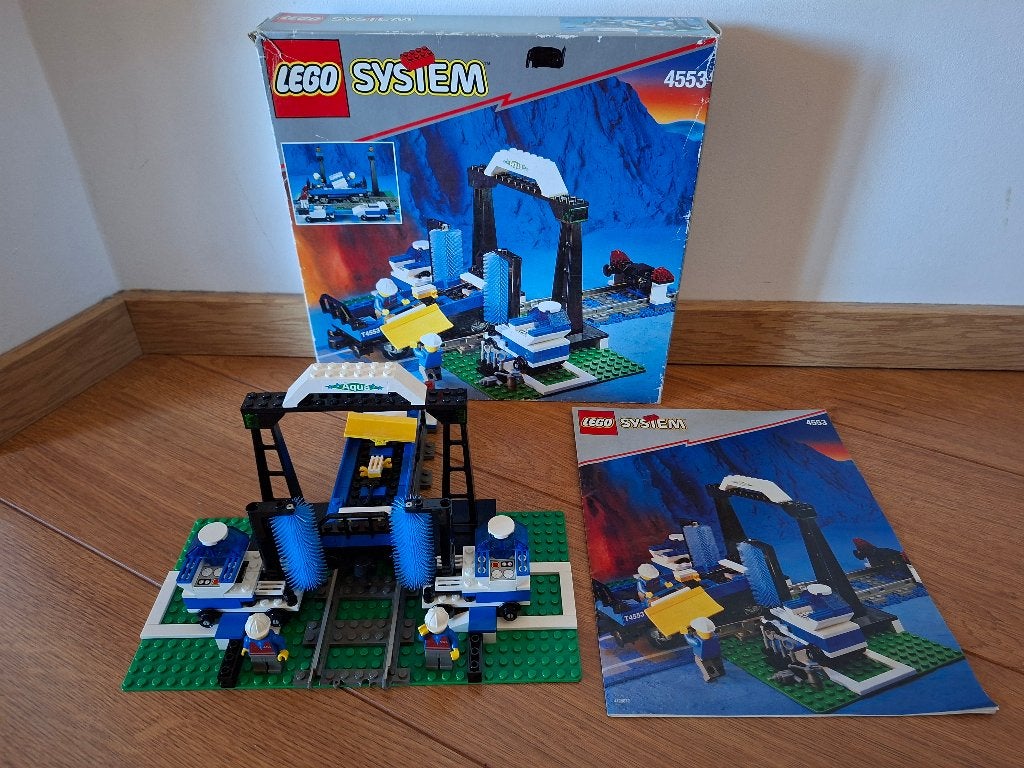 Lego 4553 9V wasstraat, Lego, Comme neuf, Enlèvement ou Envoi, Overige thema's
