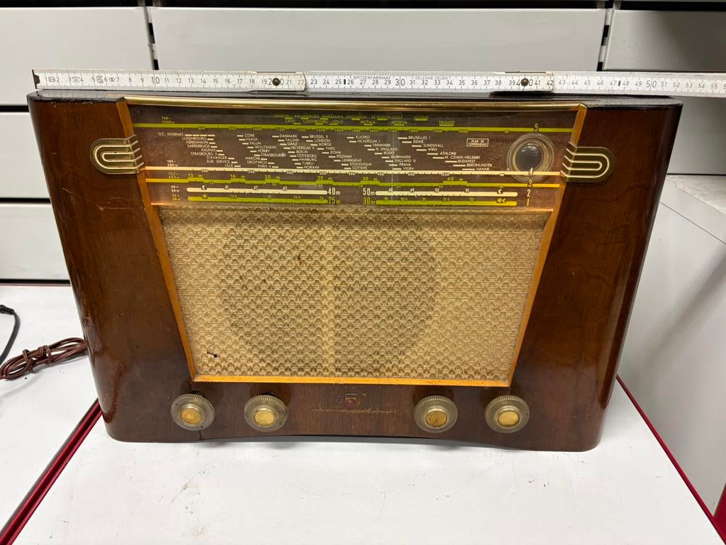 Radio TSF Philips BX 500 A (1950) - État Exceptionnel, Enlèvement ou Envoi, Radio