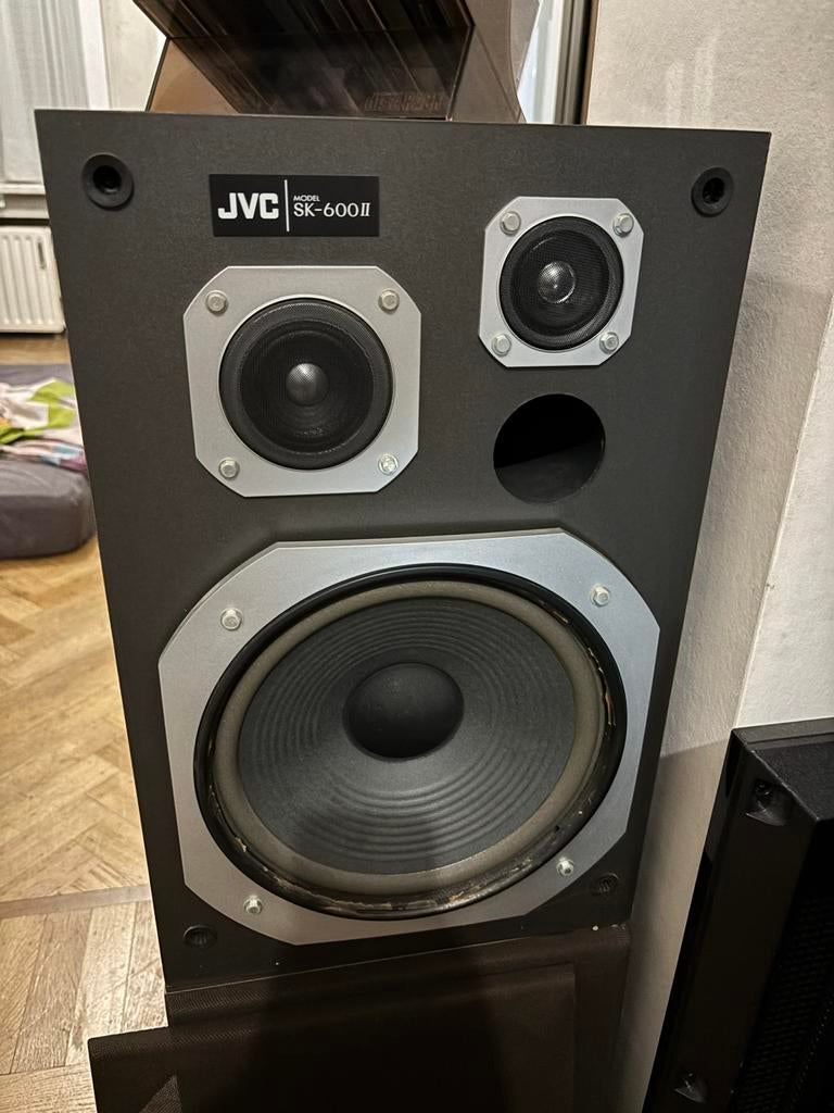 Enceintes JVC SK-600 II, TV, Hi-fi & Vidéo, Enceintes, Enlèvement, Comme neuf, JVC