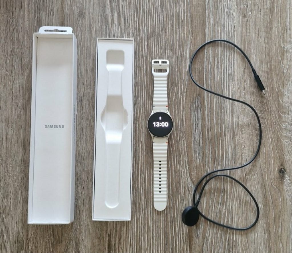 smartwatches samsung galaxy watch7, Enlèvement ou Envoi, Comme neuf, Samsung watch 7 40mm, Blanc