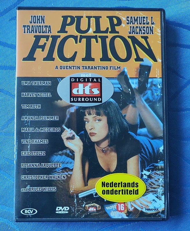 Quentin Tarantino Pulp Fiction DVD (nieuw), Cd's en Dvd's, Ophalen of Verzenden, Zo goed als nieuw