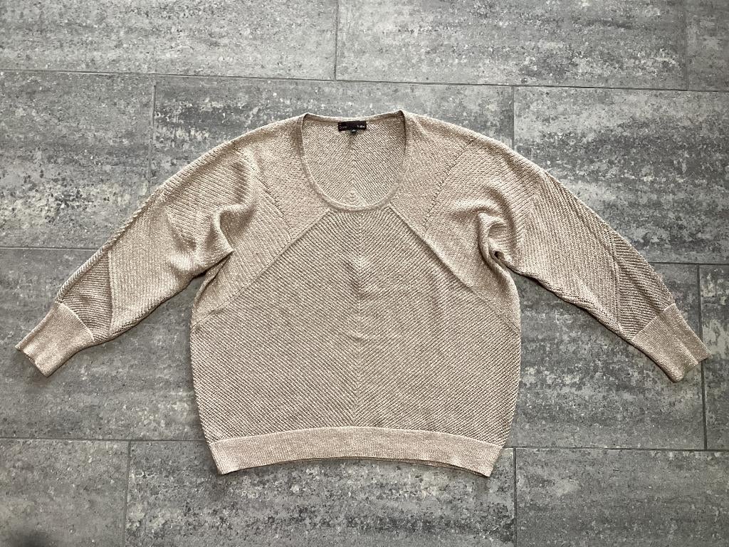 Trui Sora M/L, Beige, Maat 42/44 (L), Ophalen of Verzenden, Zo goed als nieuw