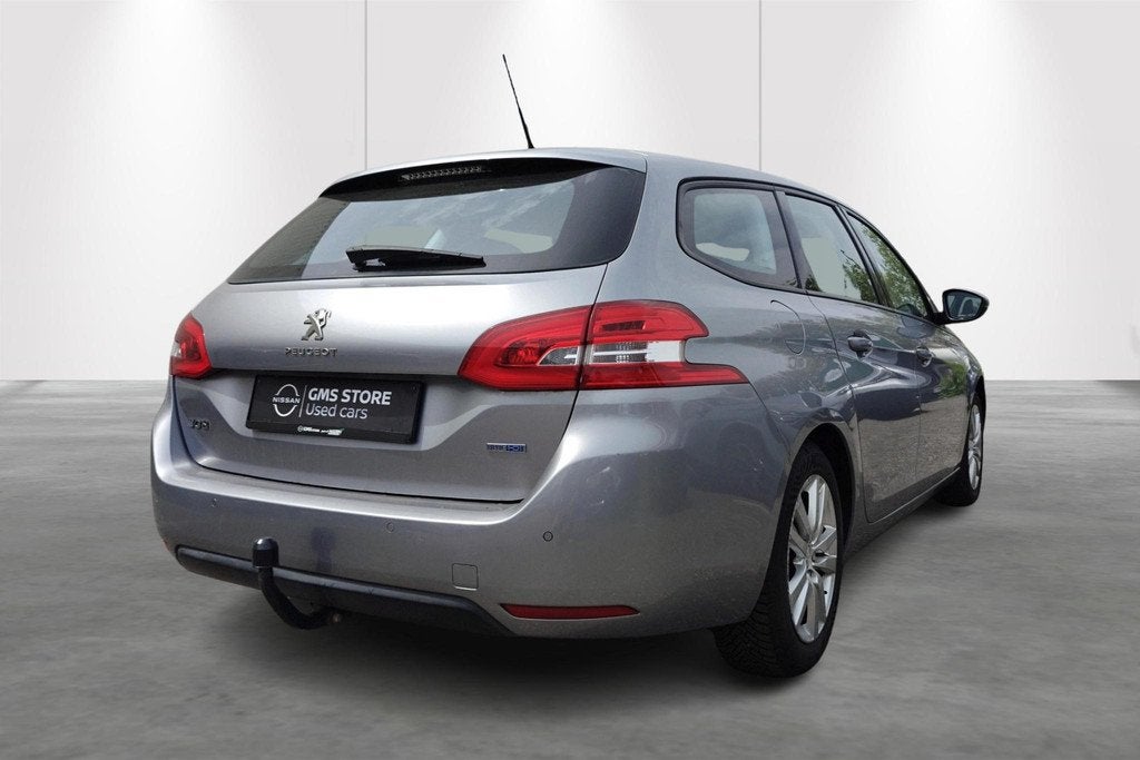 Peugeot 308 SW 1.6 BlueHDi 73kW s/s Active - 2 ans KARE incl, Autos, Peugeot, Argent ou Gris, Euro 6, Boîte manuelle, Noir