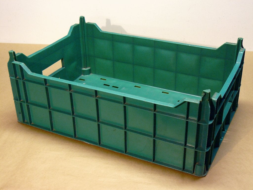 Groene en groengrijze CVG-kratten (35 stuks), Ophalen
