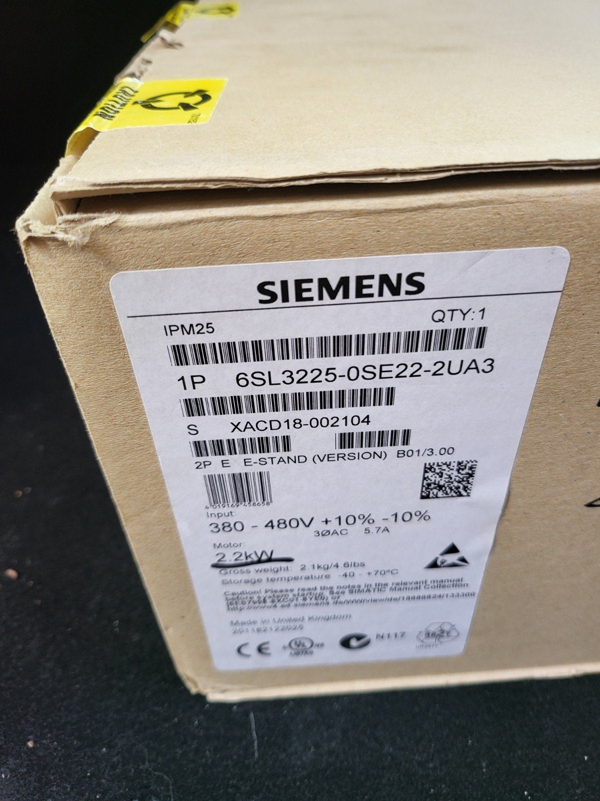 composants industriels | Siemens Leuze Phoenix, Enlèvement