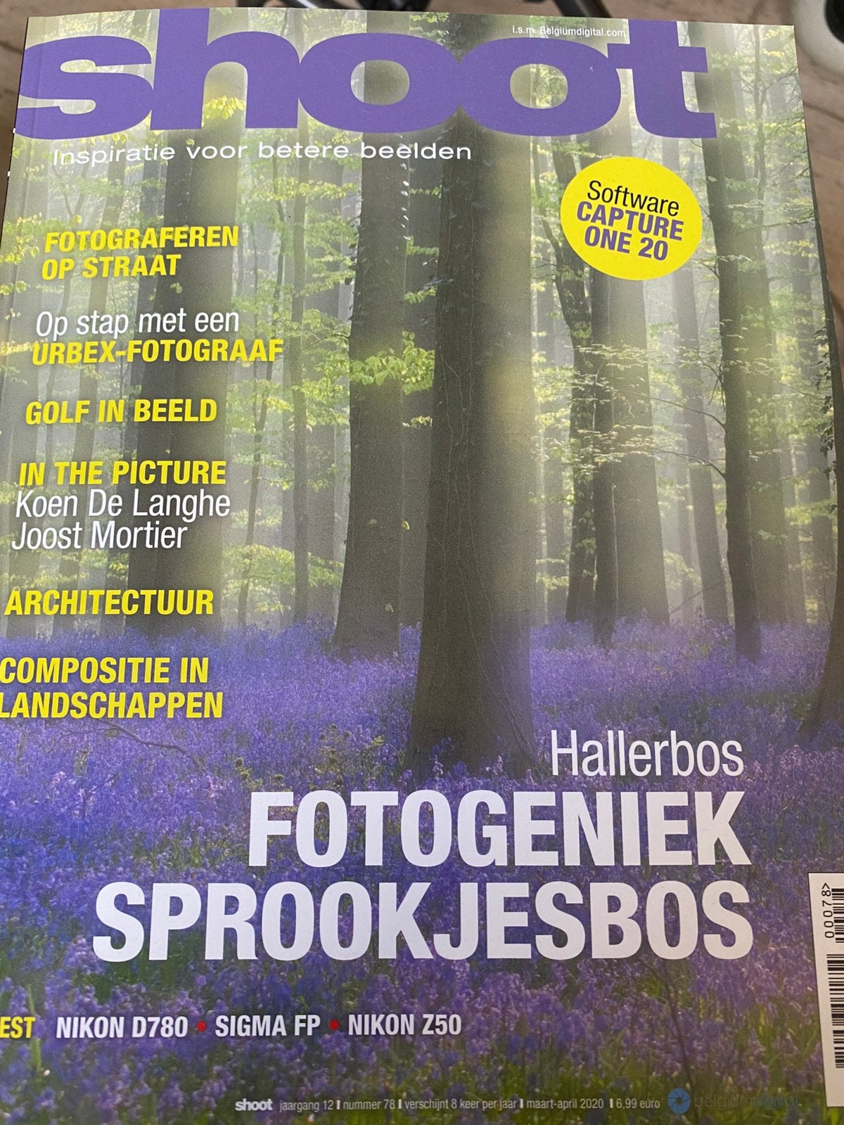 Shoot magazine over fotografie, Boeken, Ophalen, Zo goed als nieuw