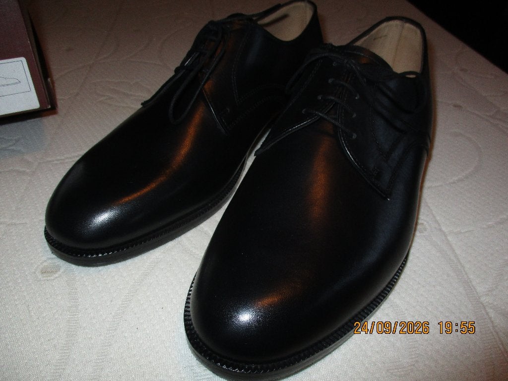 Lederen schoenen, Ophalen, Ambiorix, Zwart, Nieuw
