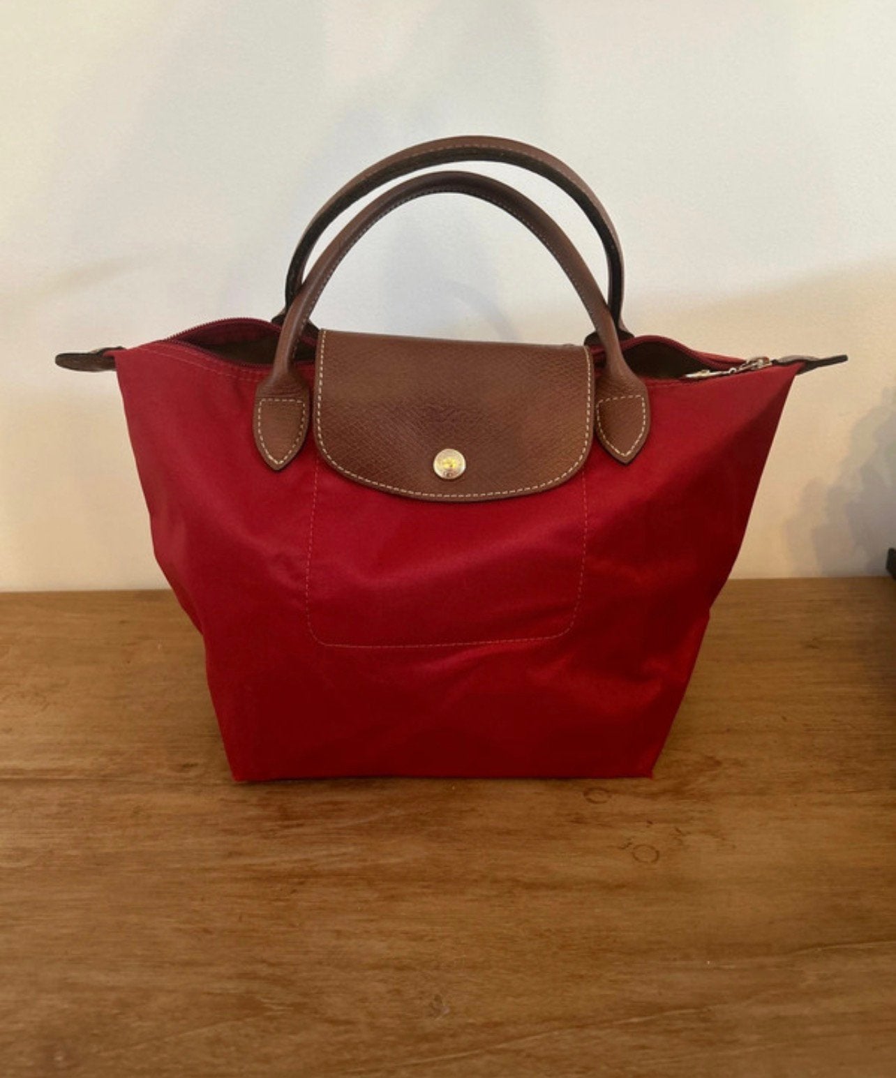 Sac à main Longchamp Le Pliage Original taille S (rouge), Bijoux, Sacs & Beauté, Sacs | Sacs Femme, Enlèvement, Utilisé