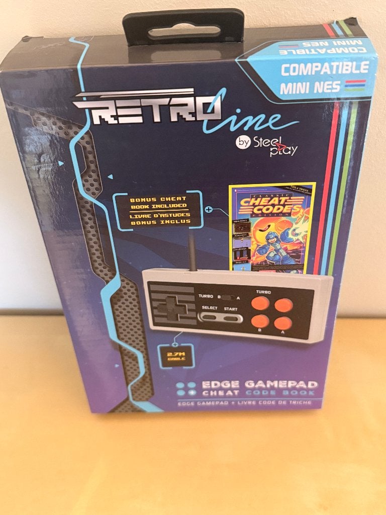 Steelplay Retro Line Edge Gamepad - NES Classic Mini, Ophalen of Verzenden, Nieuw, NES