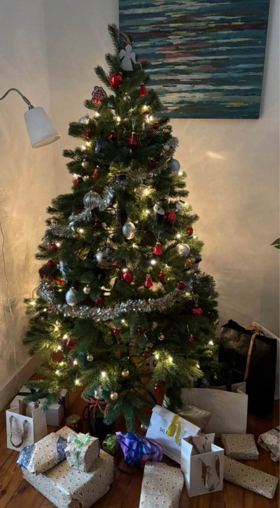 Sapin de Noël avec décoration, Enlèvement, Neuf