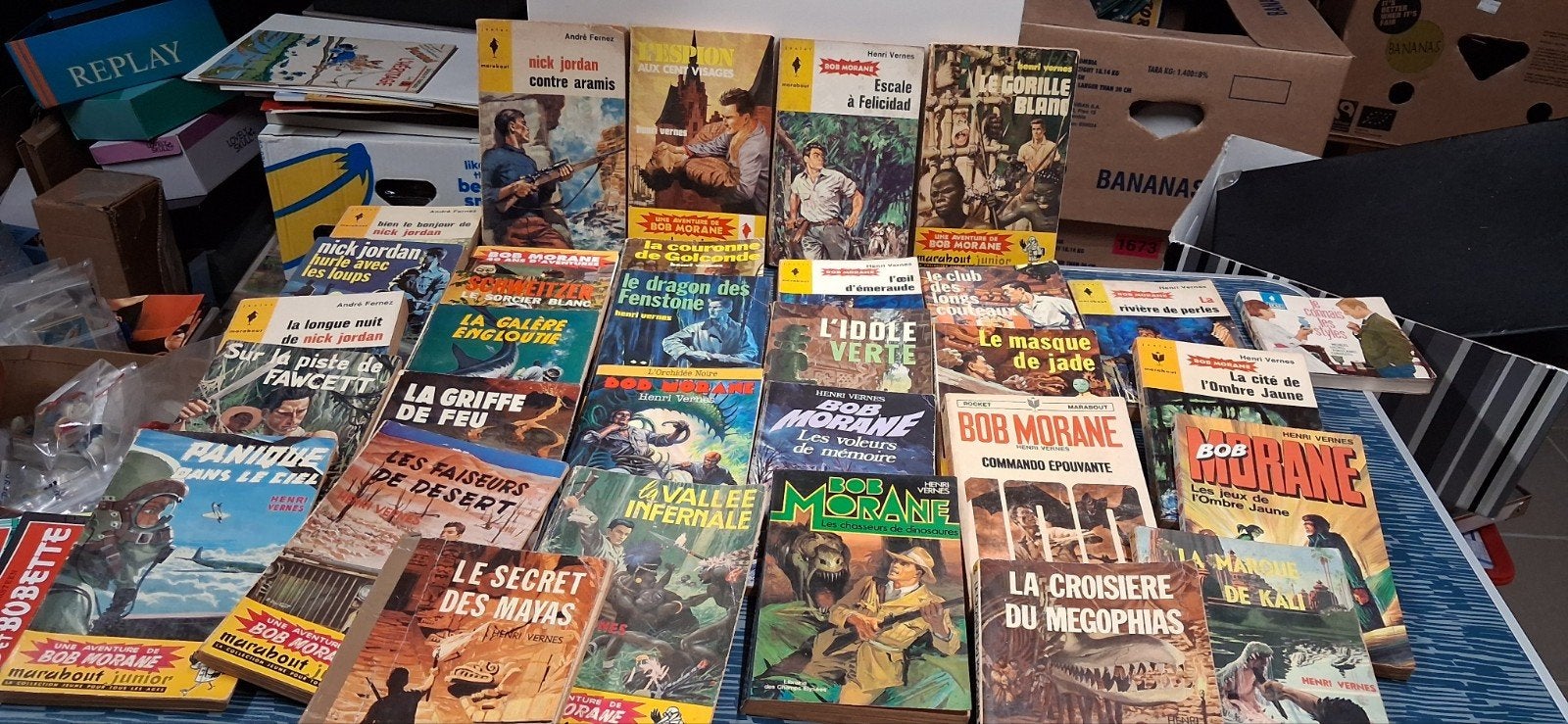 marabout bob morane 30 livres, Livres, Enlèvement ou Envoi