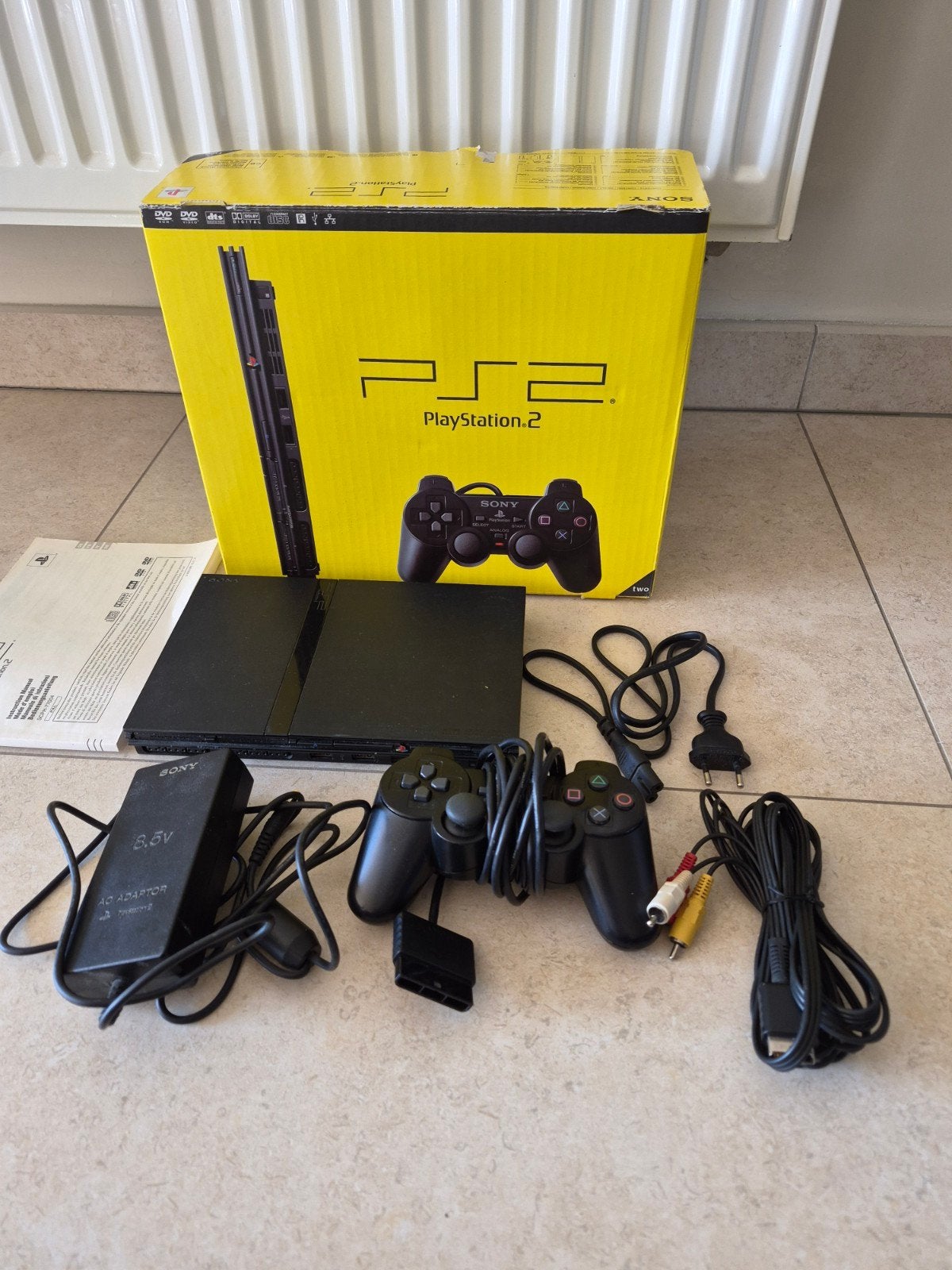 Playstation 2  - PS2 slim boxed, Games en Spelcomputers, Ophalen of Verzenden, Slim