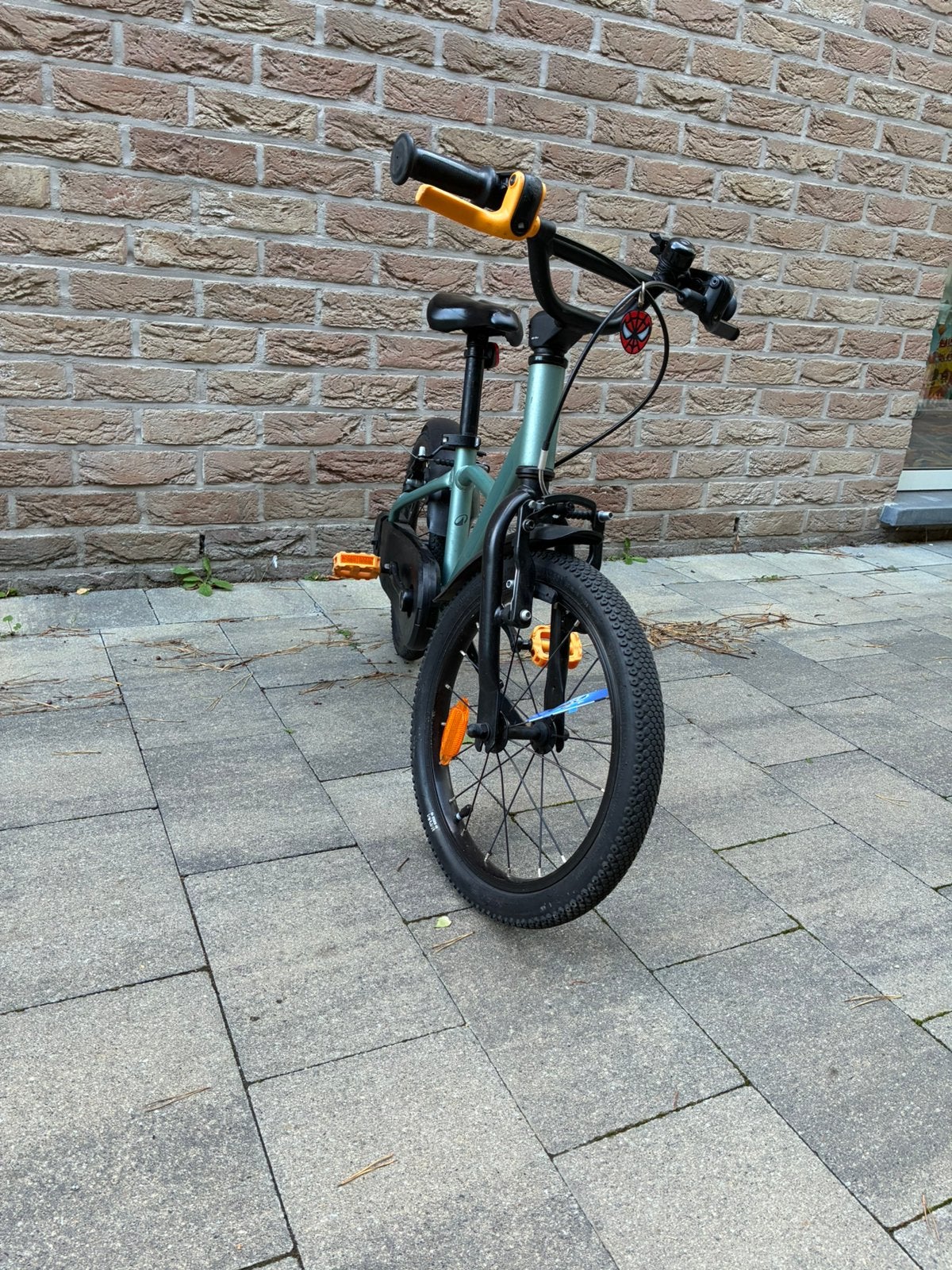 BTWIN Kinderfiets 16 inch Discover 900 aluminium groen, Ophalen, Zo goed als nieuw, 16 inch