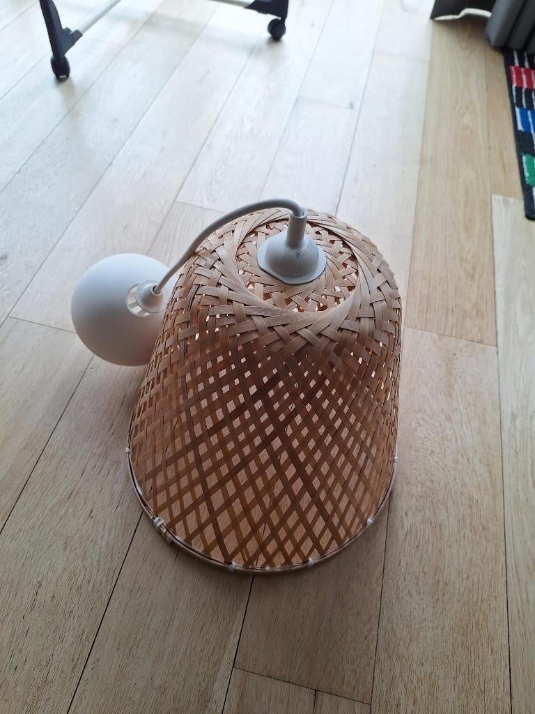 Suspension ikea bambou, Enlèvement, Comme neuf, Bois, Moins de 50 cm